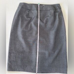 Calvin Klein Women's Gray Pencil Skirt